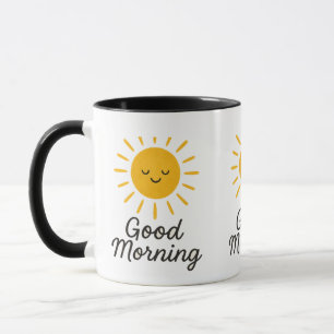 Goedemorgen glimlach mok