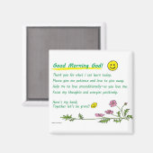 "Goedemorgen God!" Magneet (Voorkant / Achterkant)