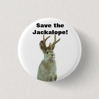 Goedemorgen Gomorrah: Red de jachalope! Ronde Button 3,2 Cm