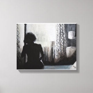 "Goedemorgen hartepijn" Canvas Afdruk