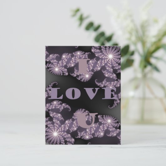 Goedemorgen, ik hou van je.png briefkaart (Staand voorkant)