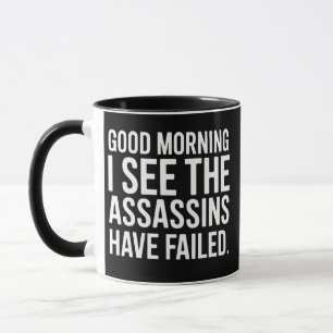 Goedemorgen, ik zie dat de moordenaars hebben gefa mok