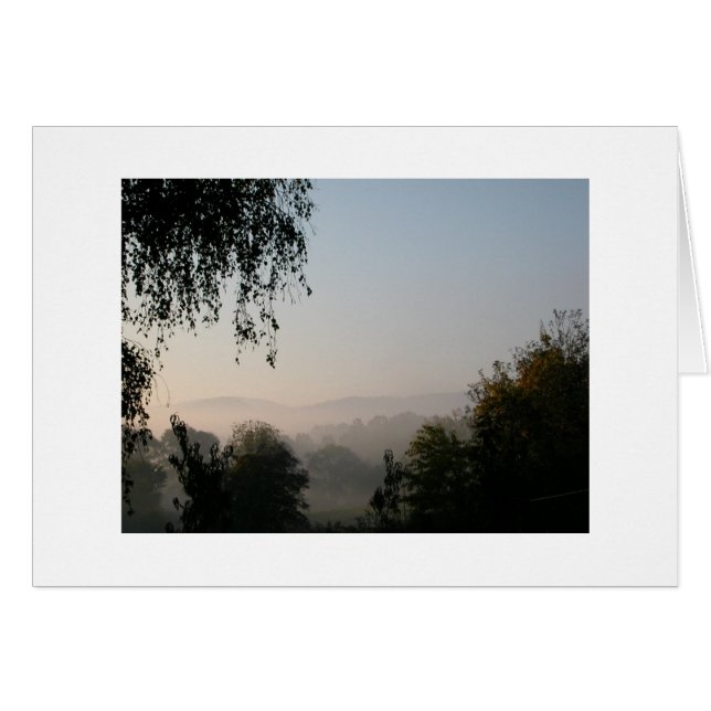 Goedemorgen in de bergen (Voorkant Horizontaal)