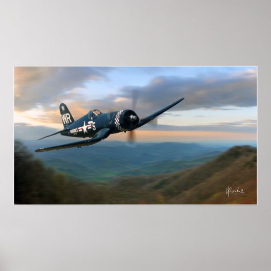 "Goedemorgen in de vallei" Poster (Voorkant)