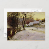 Goedemorgen in de winter briefkaart (Voorkant / Achterkant)