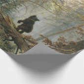 Goedemorgen in een Pijnbos (Beren in de Bossen) Cadeaupapier (Hoek)