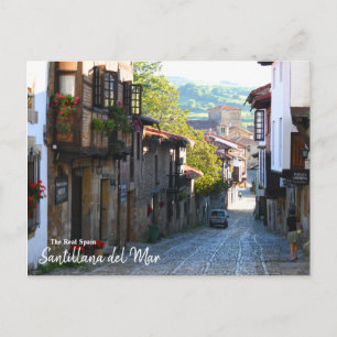 Goedemorgen in Santillana del Mar - Het echte Span Briefkaart