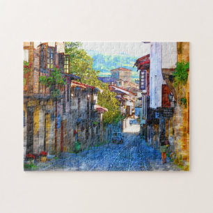 Goedemorgen in Santillana del Mar - Het echte Span Legpuzzel