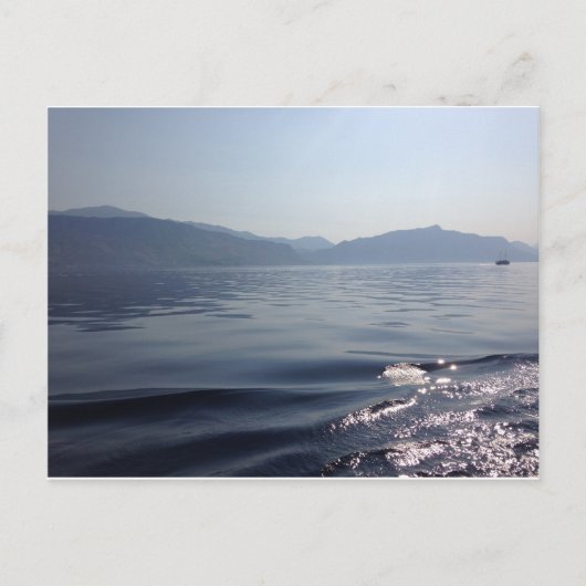 Goedemorgen in zee briefkaart (Voorkant)