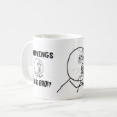 Goedemorgen... Je bent zo slecht. Koffiemok (Voorkant links)