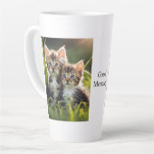 "Goedemorgen" Kitten Latte Mok (Linkerhoek)
