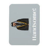 "Goedemorgen knappe" Arabisch Man magneet (Verticaal)