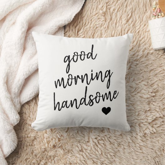 Goedemorgen Knappe Hart Kussen (Deken)