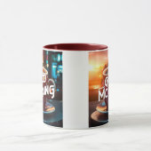 Goedemorgen Koffie Kunst #8 Mok (Midden)