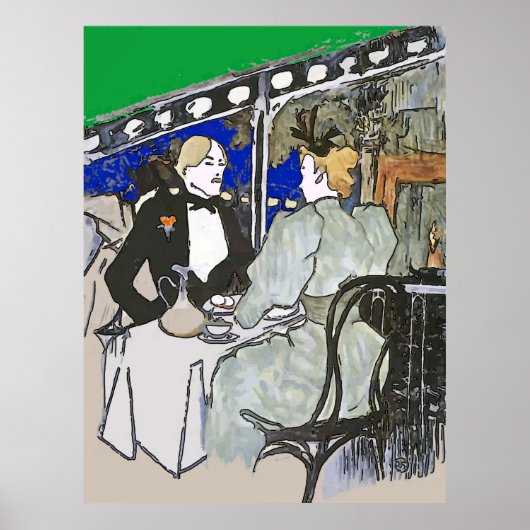 Goedemorgen Koffie, voeg tekst toe, Druk Poster (Voorkant)