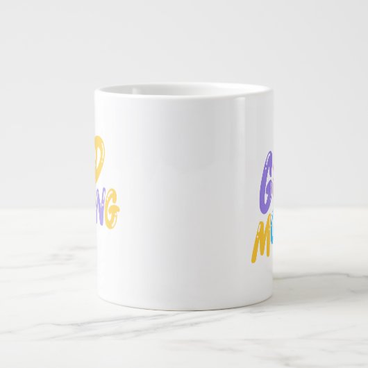 Goedemorgen 😁 koffiespecialiteit mok (Voorkant)