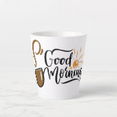 Goedemorgen Latte Mok (Voorkant)