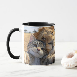 Goedemorgen leeuw mok