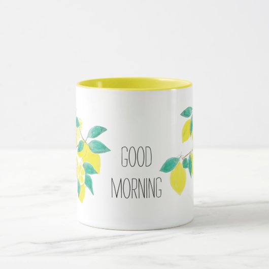 Goedemorgen Lemon Mok (Midden)