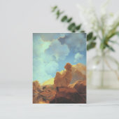 Goedemorgen, Maxfield Parrish Fine Art Briefkaart (Staand voorkant)