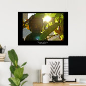 Goedemorgen meditatie poster (Thuiskantoor)