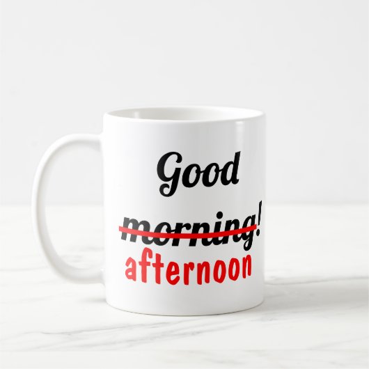 Goedemorgen / middag Mok (Links)