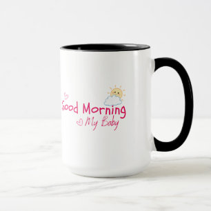 Goedemorgen mijn baby trending ochtendthee mok