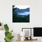 Goedemorgen mist.... poster (Thuiskantoor)