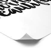 Goedemorgen mooi poster (Hoek)