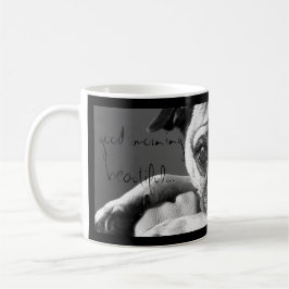 Goedemorgen mooie koffie-mok met Roxy thePug Koffiemok