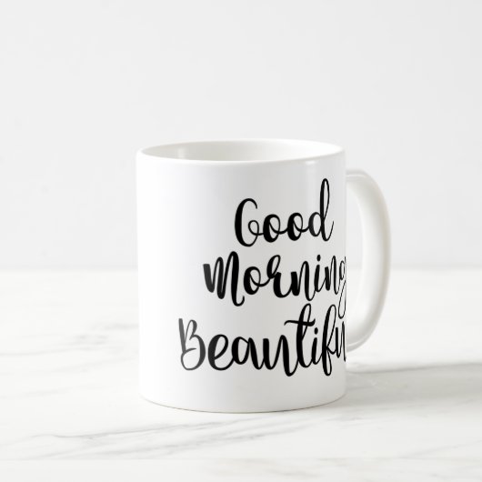 Goedemorgen mooie Mok (Voorkant rechts)