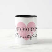 Goedemorgen mooie mok voor 11oz beler koffie (Midden)