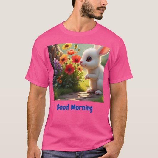 Goedemorgen-Natuur Lover T-shirt (Voorkant)