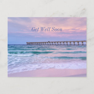 Goedemorgen Navarre Beach Pier Beterschap Briefkaart
