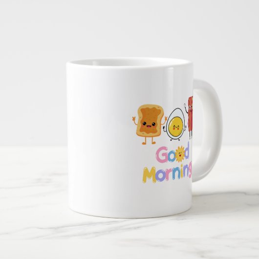 Goedemorgen Ontbijt 😁 koffiespecialiteit mok (Voorkant rechts)