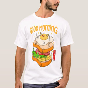 Goedemorgen ontbijt t-shirt