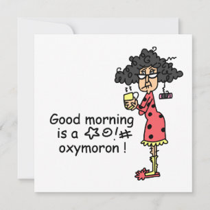 Goedemorgen Oxymoron