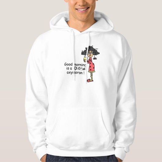 Goedemorgen Oxymoron Hoodie (Voorkant)