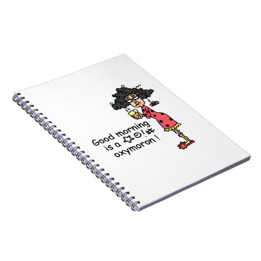 Goedemorgen Oxymoron Notitieboek (Rechterzijde)