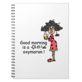 Goedemorgen Oxymoron Notitieboek (Voorkant)