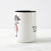 Goedemorgen Oxymoron Tweekleurige Koffiemok (Center)