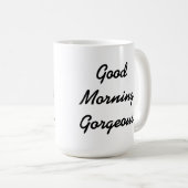 Goedemorgen, prachtige Mok (Voorkant rechts)