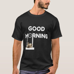 Goedemorgen pug liefhebber w 188 t-shirt