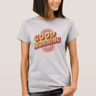 Goedemorgen regenboogletjes t-shirt