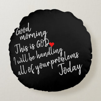 Goedemorgen Rond Kussen