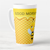 Goedemorgen schat! Personalisatie Latte Mok (Linkerhoek)