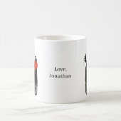 Goedemorgen,  schrijfmachine koffiemok (Center)