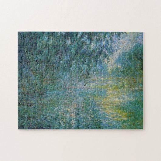 Goedemorgen, Seine in Rain Monet Fine Art Legpuzzel (Horizontaal)
