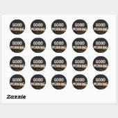 Goedemorgen sticker (Vel)
