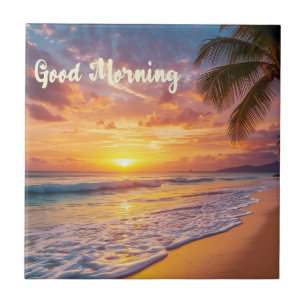 Goedemorgen Strandleven 02 Tegeltje